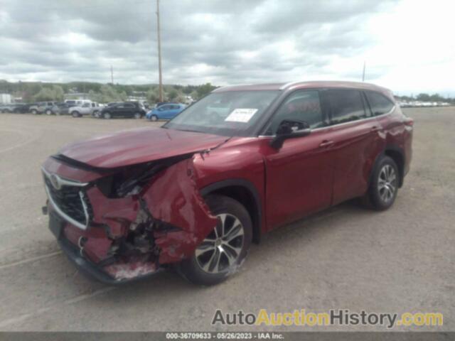 TOYOTA HIGHLANDER XLE, 5TDHZRBHXNS572519