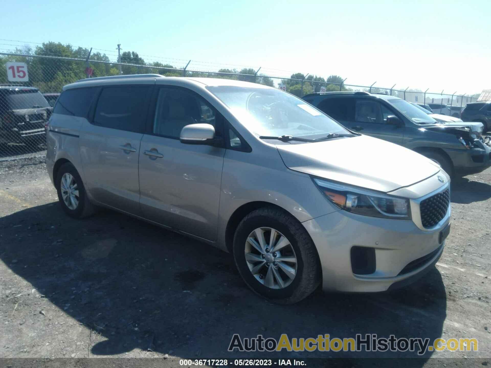 KIA SEDONA LX, KNDMB5C11H6242270