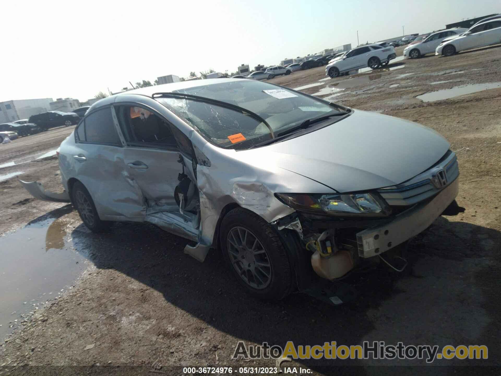 HONDA CIVIC HYBRID, JHMFB4F31CS006328