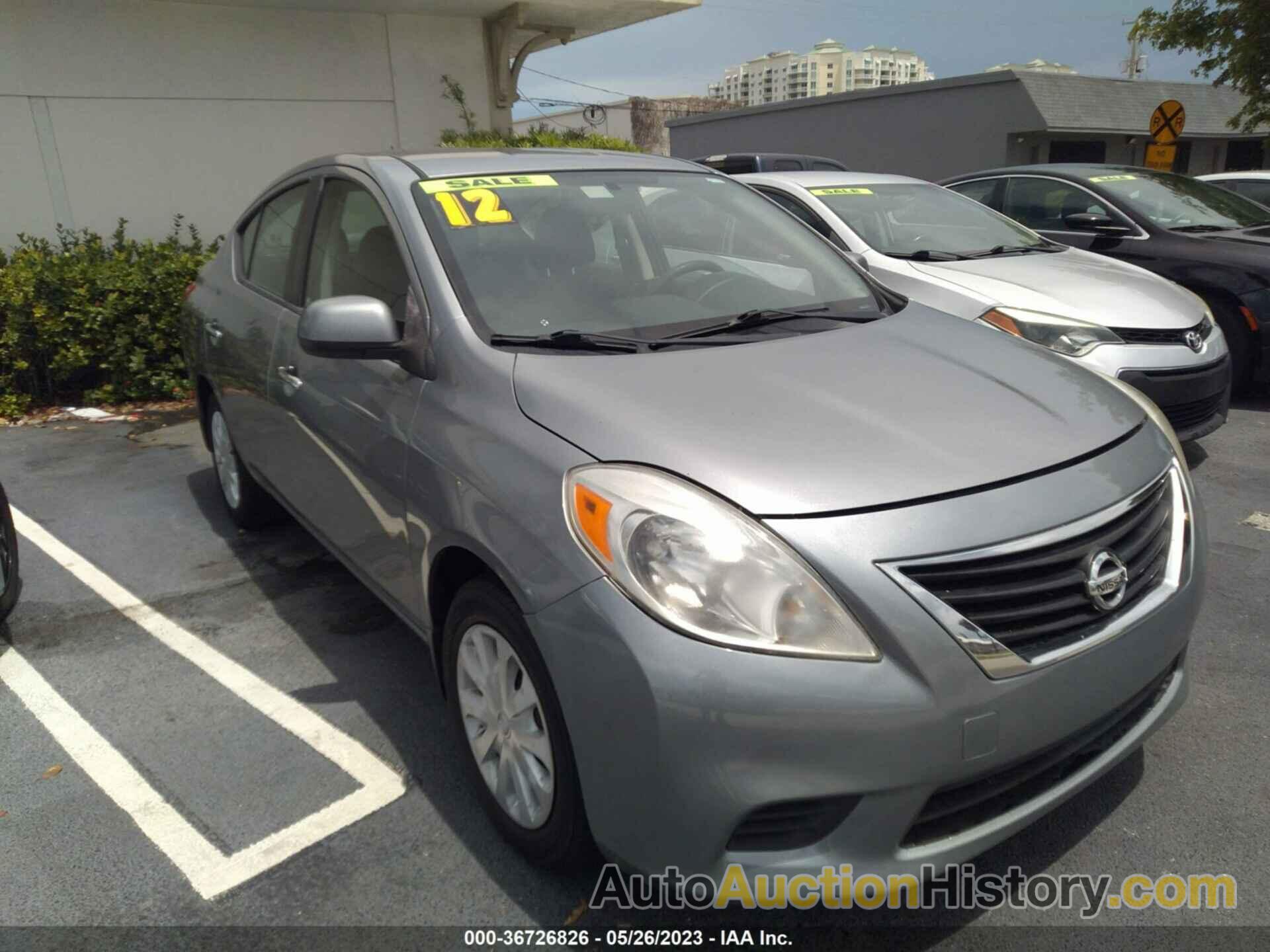 NISSAN VERSA SV, 3N1CN7AP8CL861939