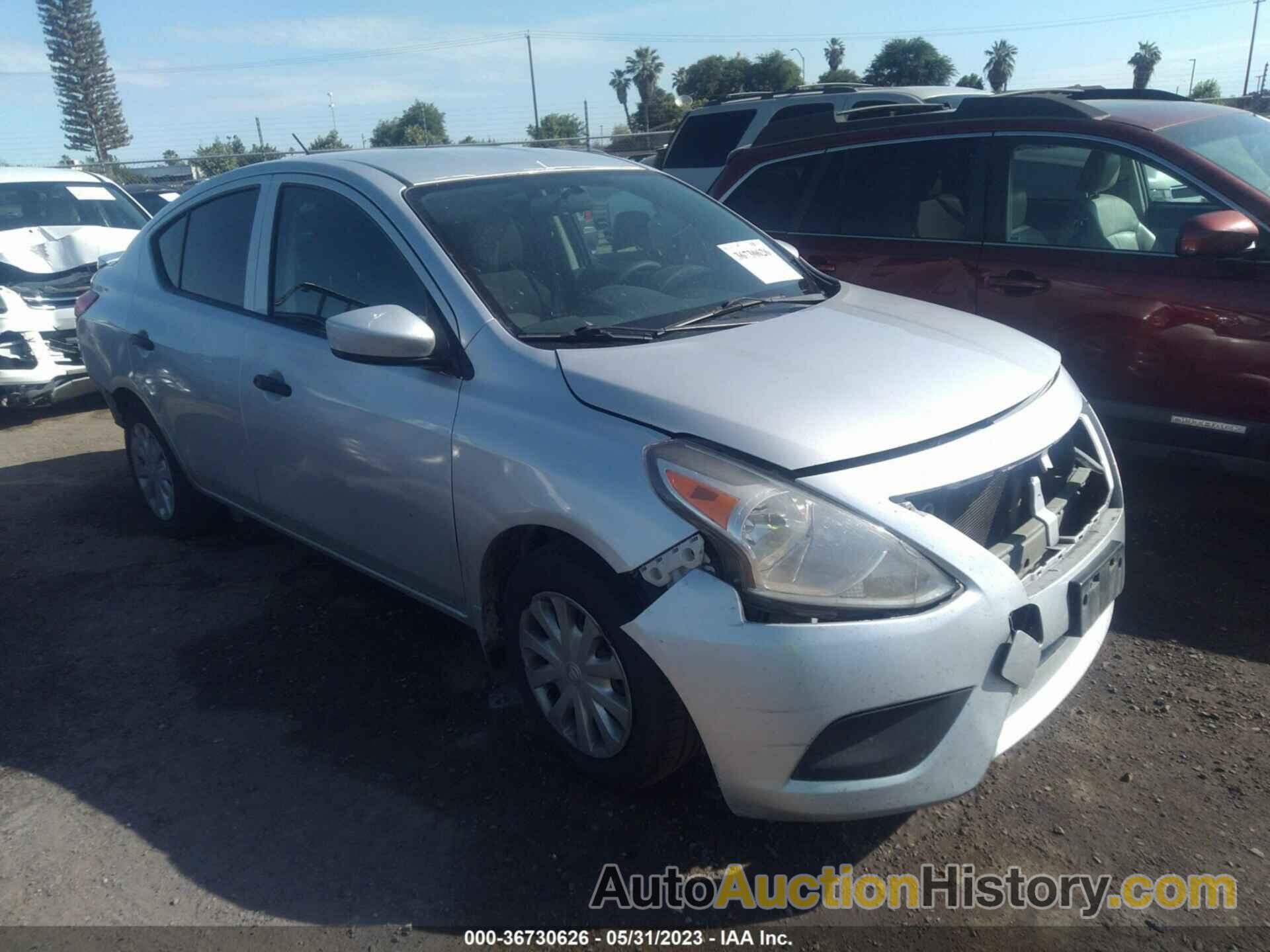 NISSAN VERSA SEDAN S PLUS, 3N1CN7AP8JL811247