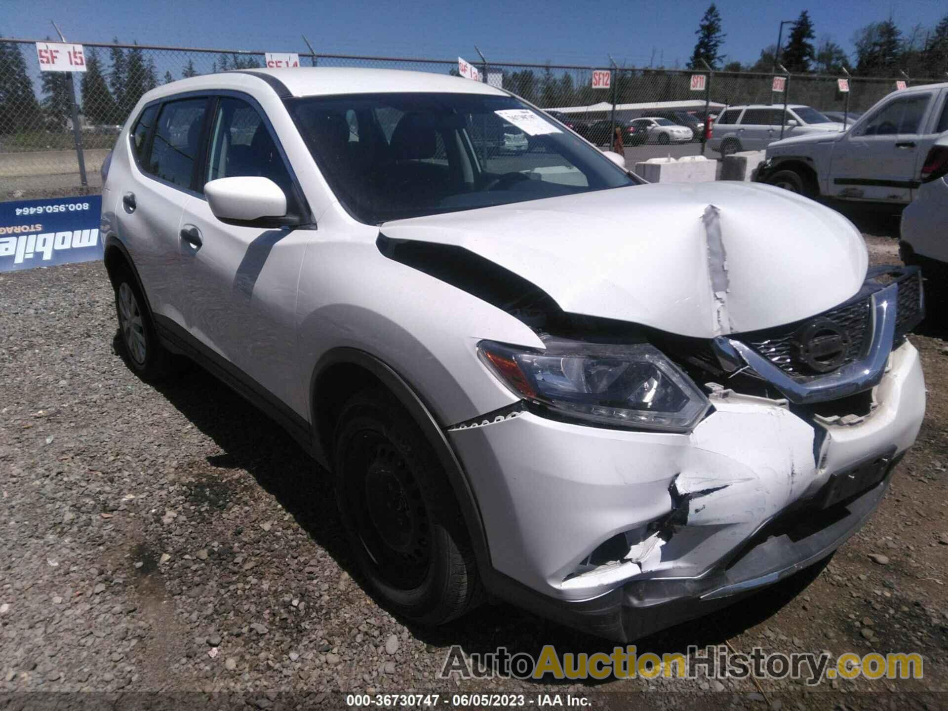 NISSAN ROGUE SV/SL/S, KNMAT2MV2GP692664