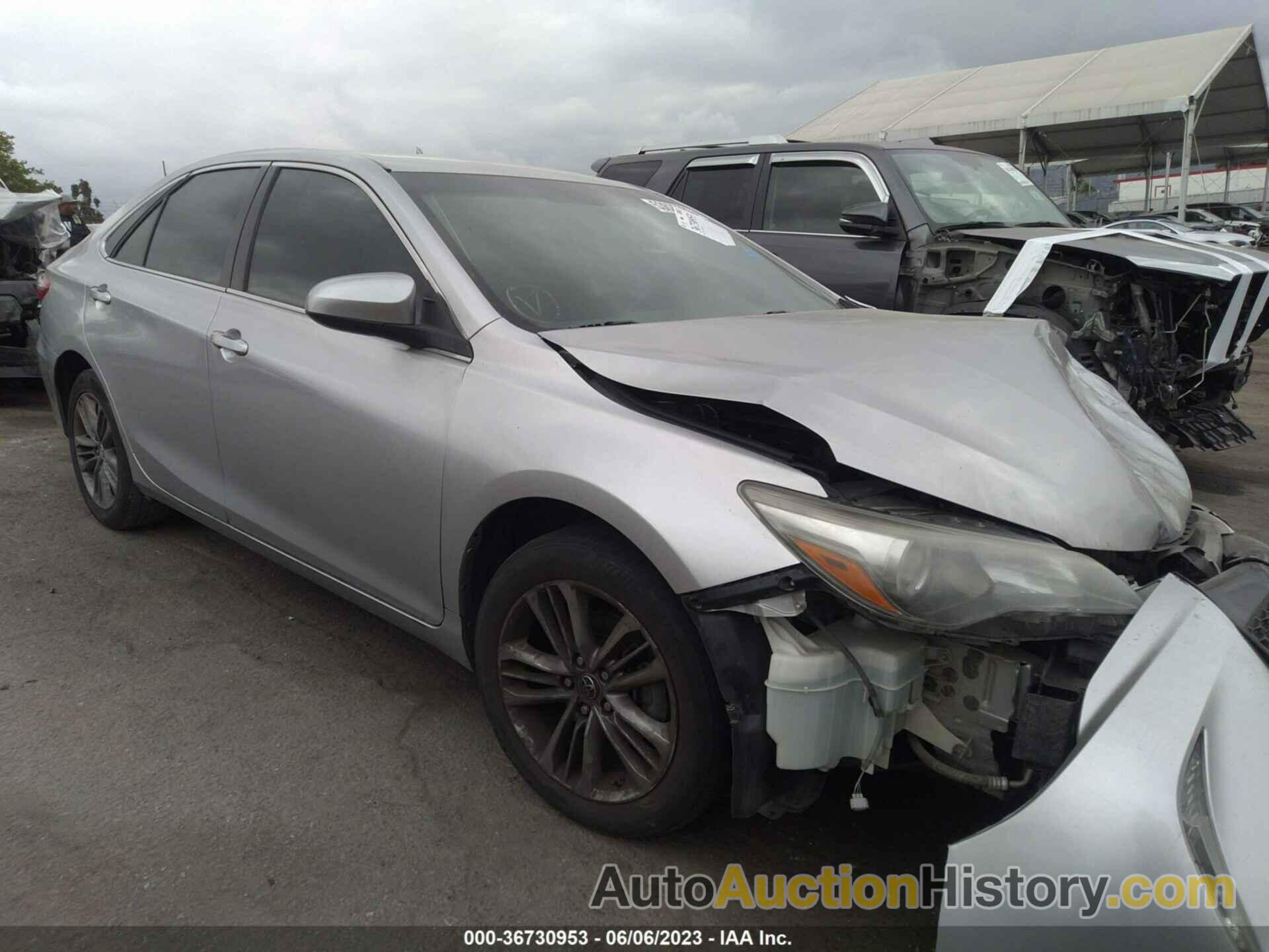 TOYOTA CAMRY XLE/SE/LE/XSE, 4T1BF1FK8GU525893