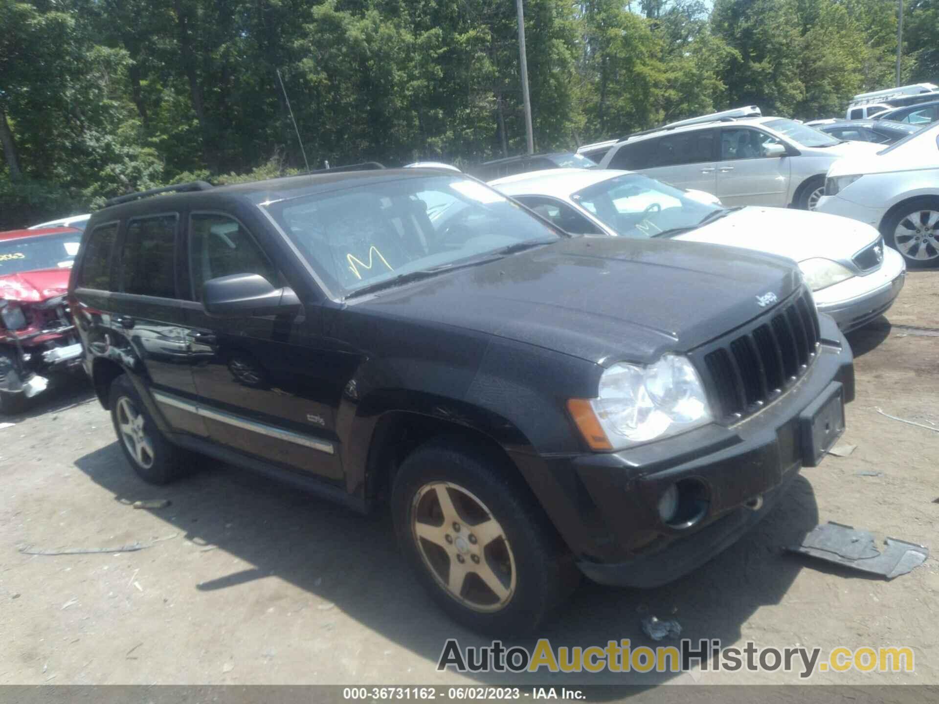 JEEP GRAND CHEROKEE LAREDO, 1J4GR48K26C322044