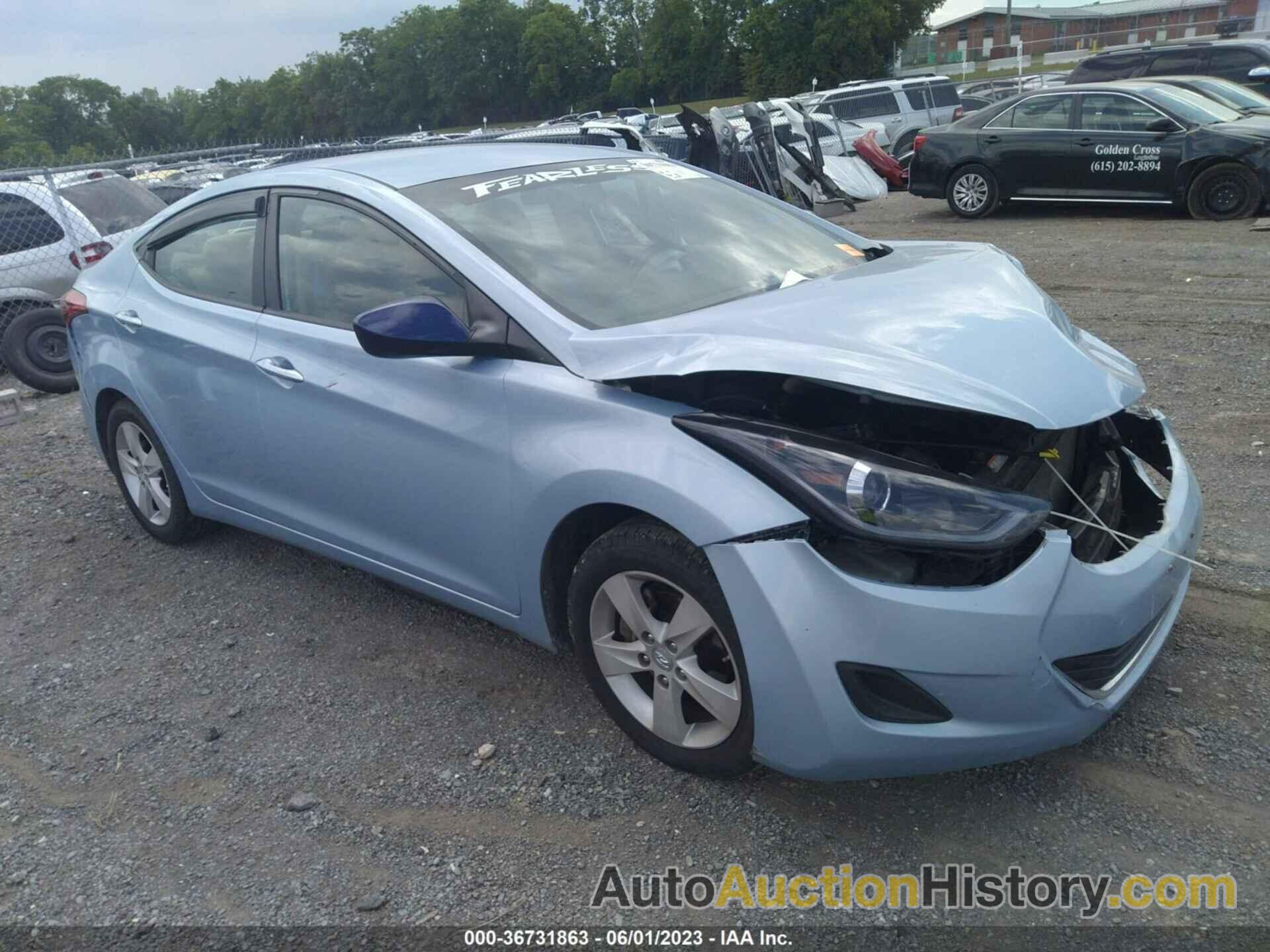 HYUNDAI ELANTRA GLS (ULSAN PLANT), KMHDH4AE2BU097463