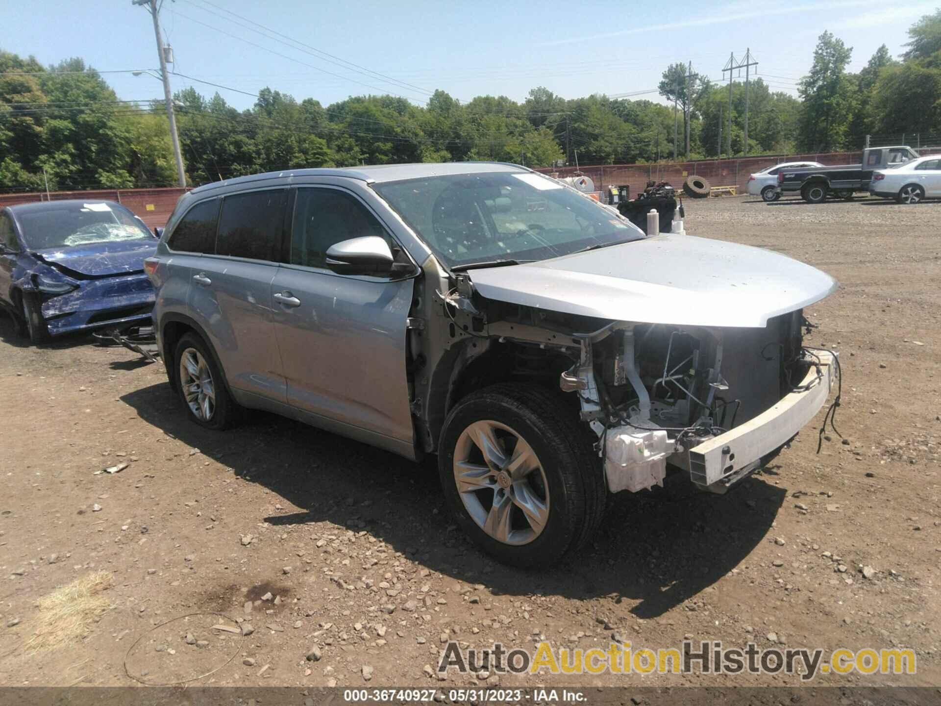 TOYOTA HIGHLANDER LIMITED, 5TDDKRFH4FS157923