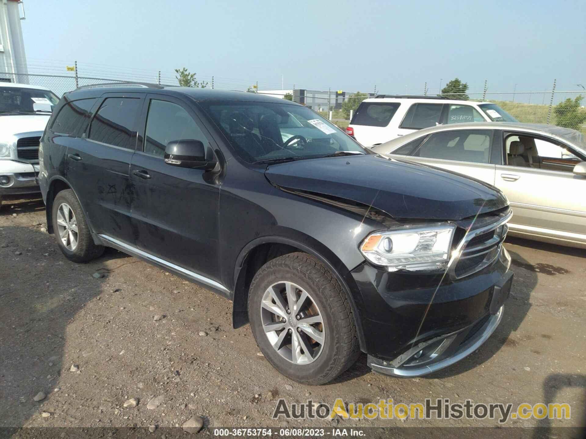 DODGE DURANGO LIMITED, 1C4RDJDG8GC486610