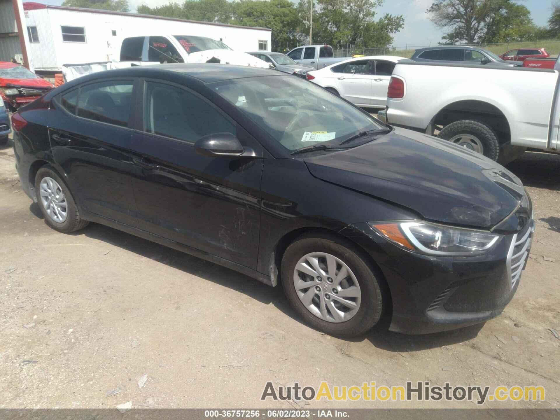 HYUNDAI ELANTRA SE, KMHD74LF9HU357911