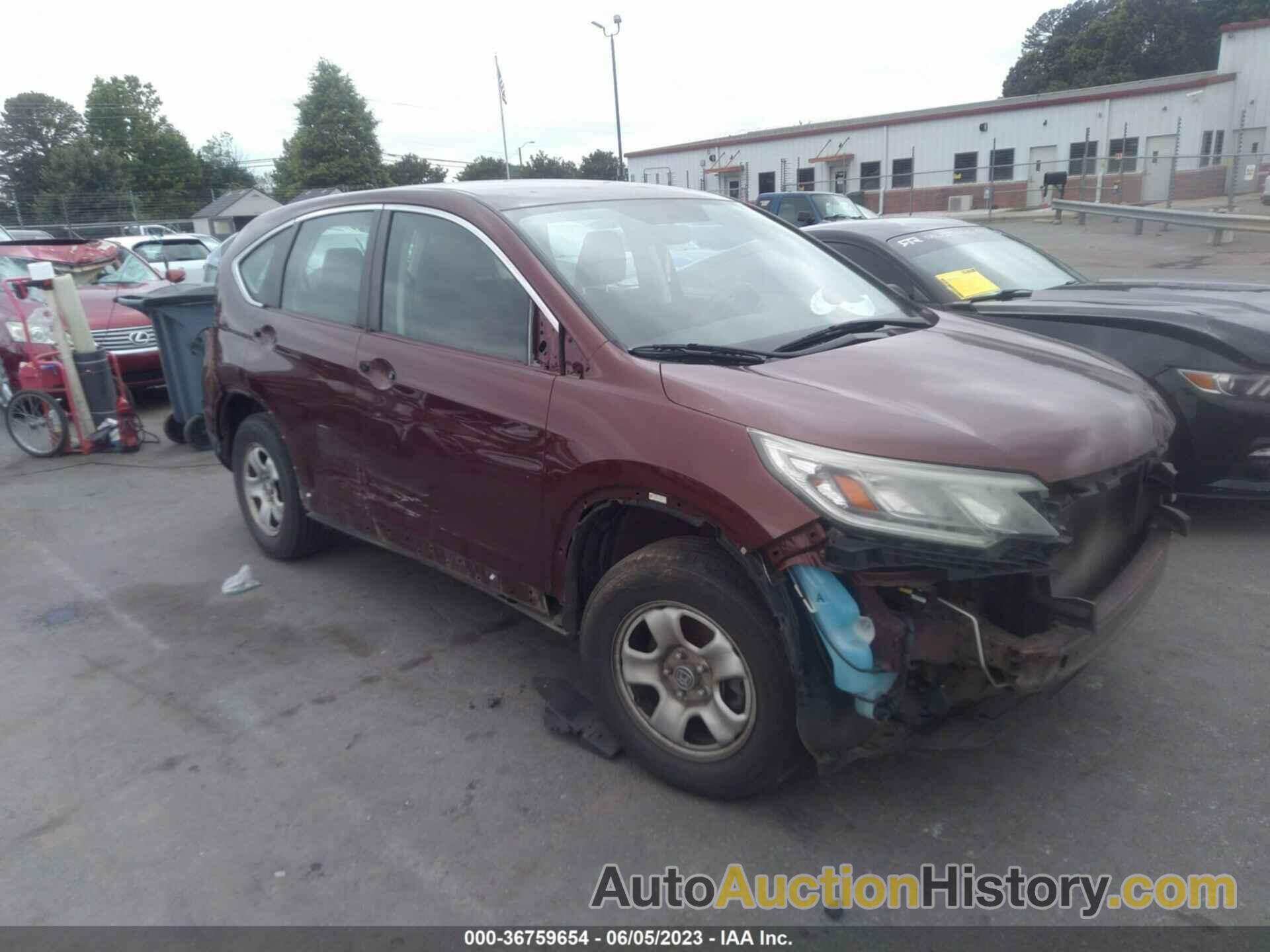 HONDA CR-V LX, 5J6RM4H36FL059508