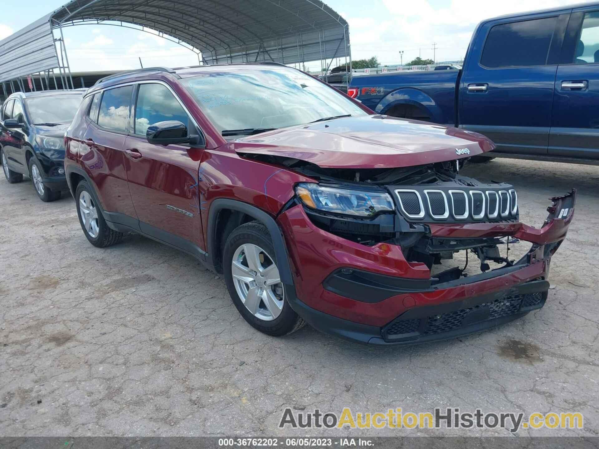 JEEP COMPASS LATITUDE, 3C4NJCBB8NT112896