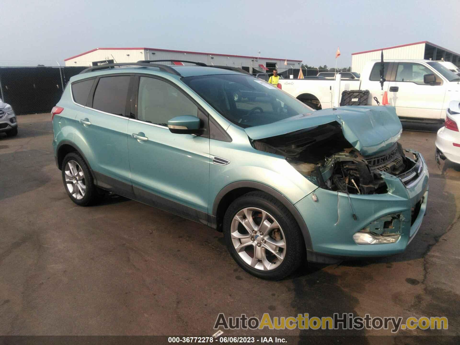 FORD ESCAPE SEL, 1FMCU0HX7DUC53524