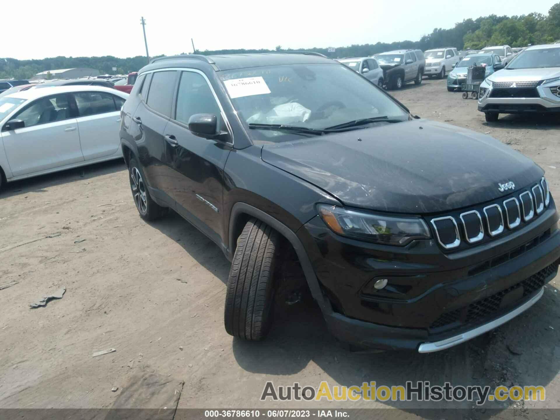 JEEP COMPASS LIMITED, 3C4NJDCB3NT233811