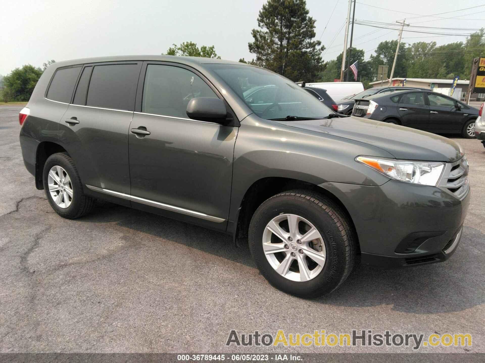 TOYOTA HIGHLANDER, 5TDBK3EH3DS190804