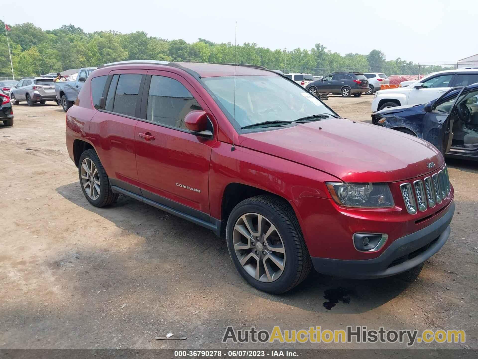 JEEP COMPASS LIMITED, 1C4NJDCB4ED734258