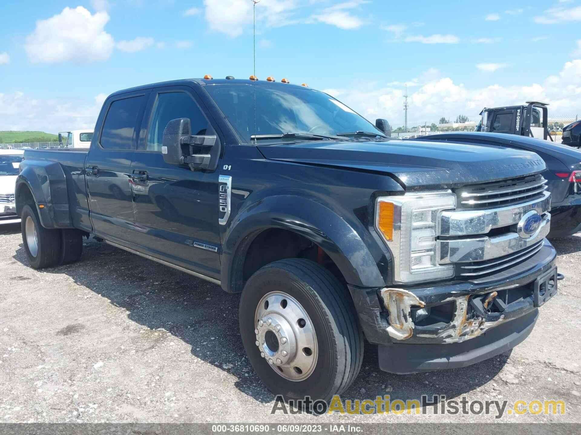 FORD SUPER DUTY F-350 DRW LARIAT, 1FT8W3DT6HEB29611