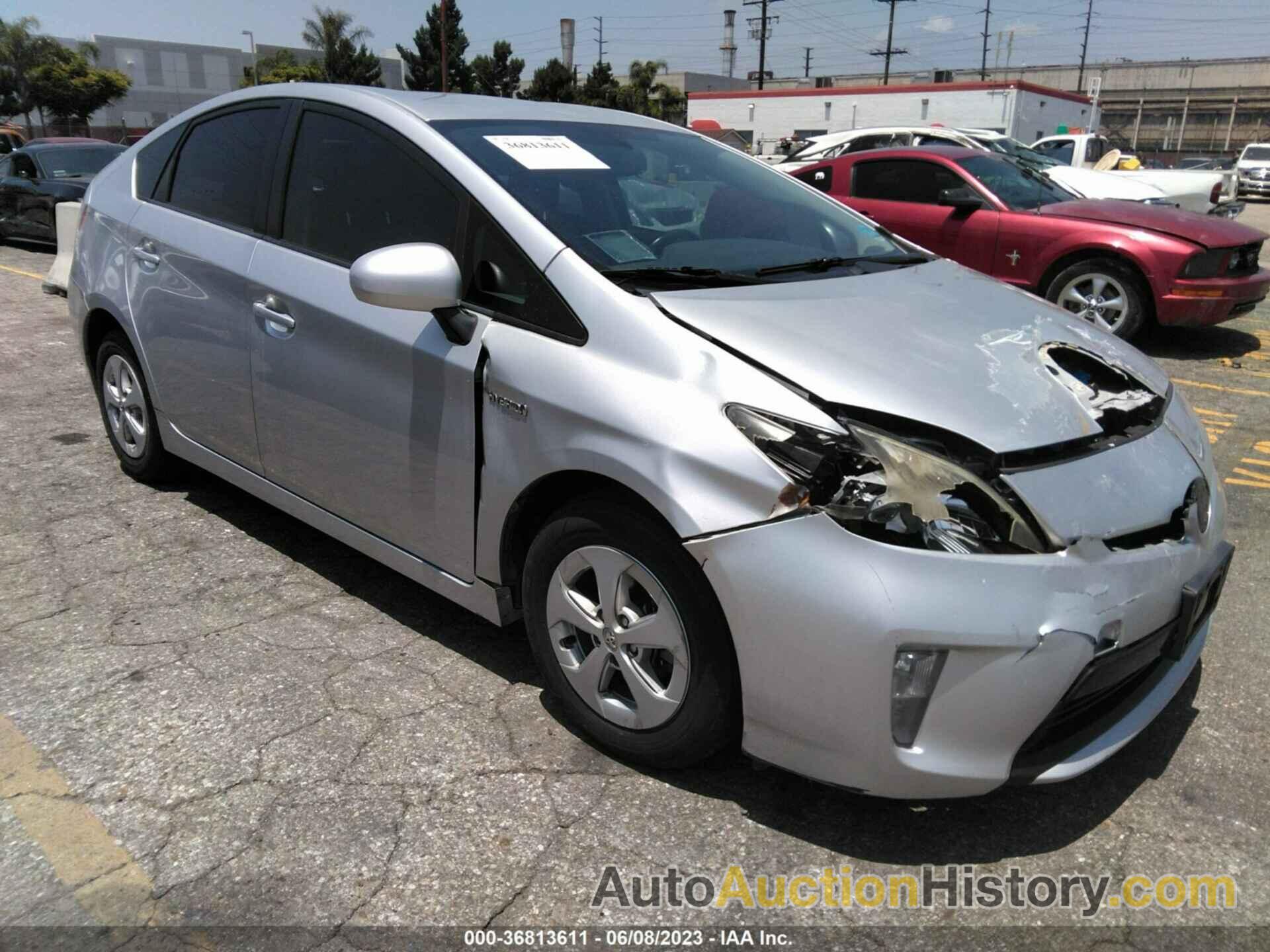 TOYOTA PRIUS ONE/TWO/THREE/FOUR/FIVE, JTDKN3DU4C5505443