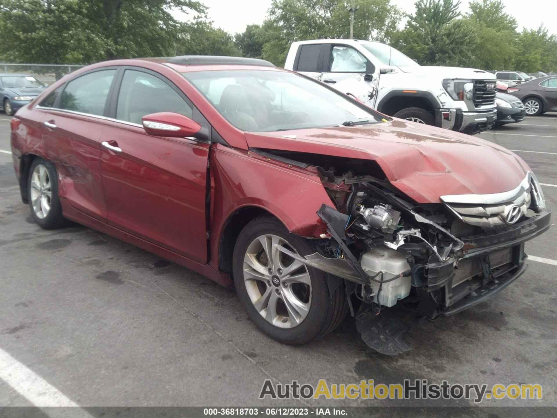 HYUNDAI SONATA LIMITED PZEV, 5NPEC4AC2DH604669