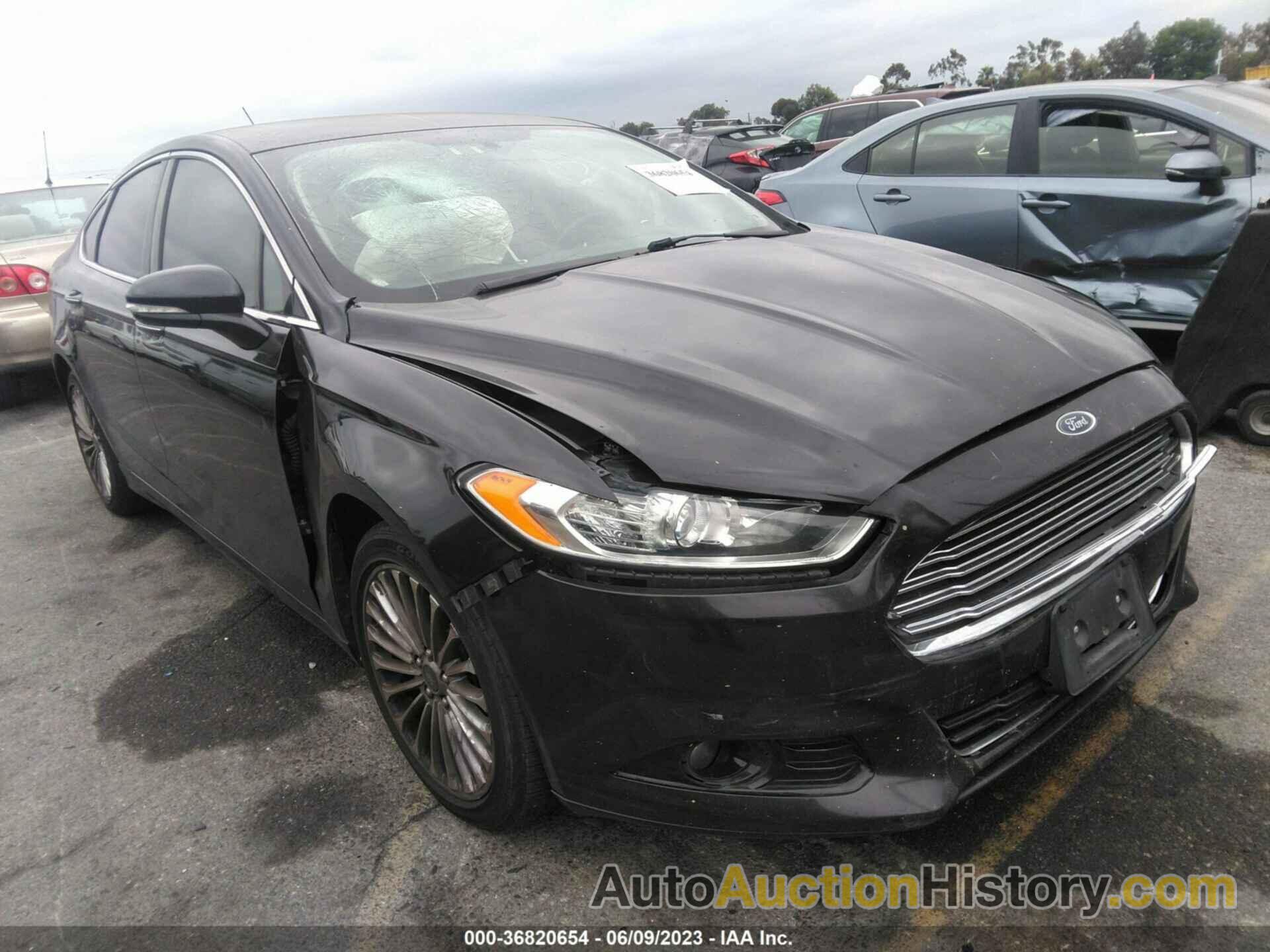 FORD FUSION TITANIUM, 3FA6P0K9XER258914