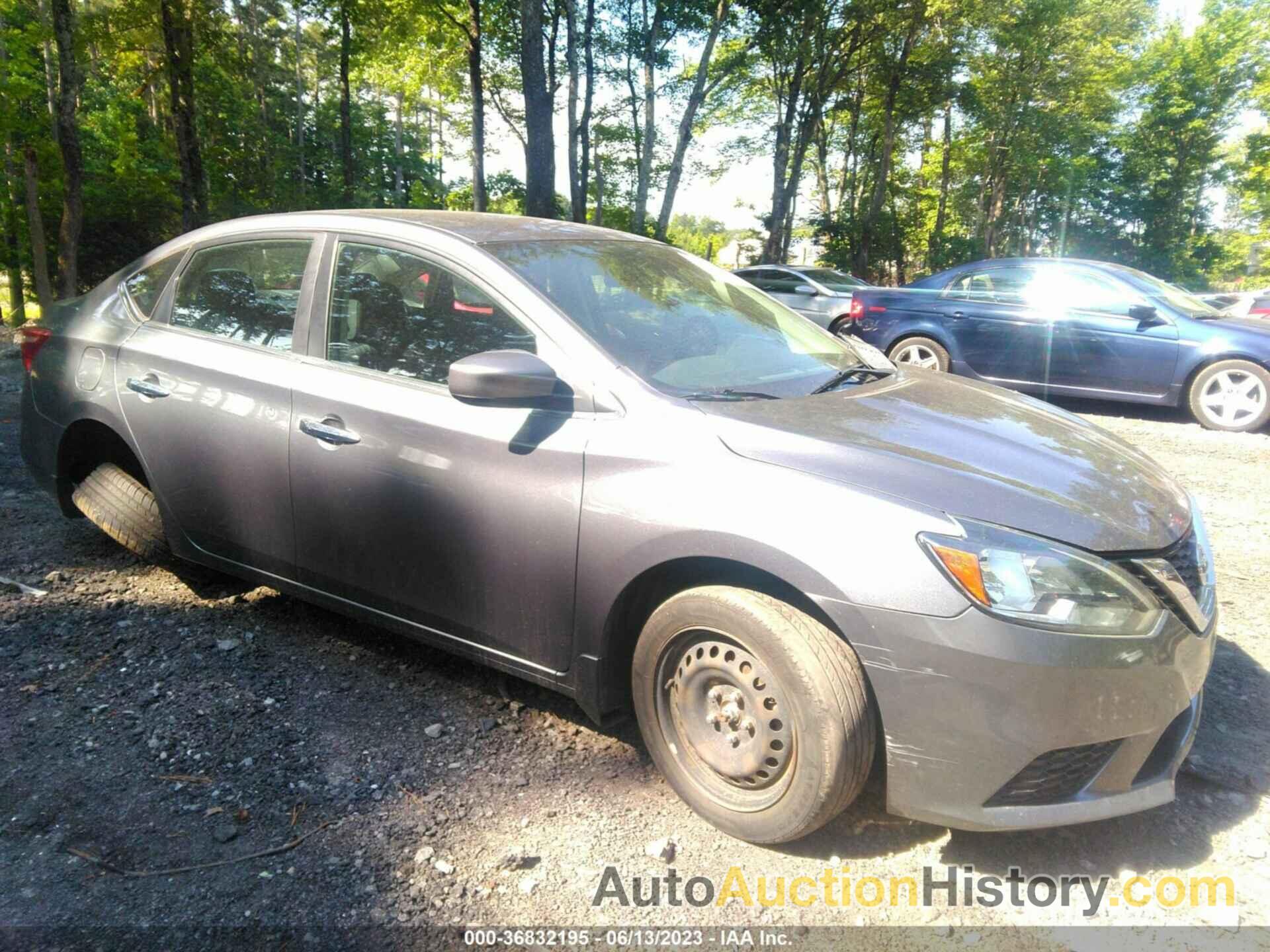 NISSAN SENTRA SV, 3N1AB7AP9GY337529