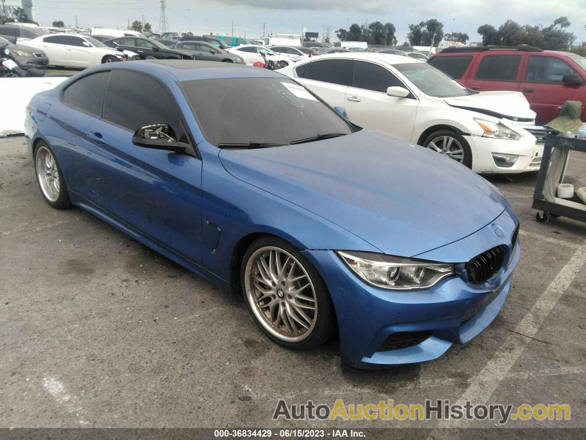 BMW 4 SERIES 435I, WBA3R1C55EK190371