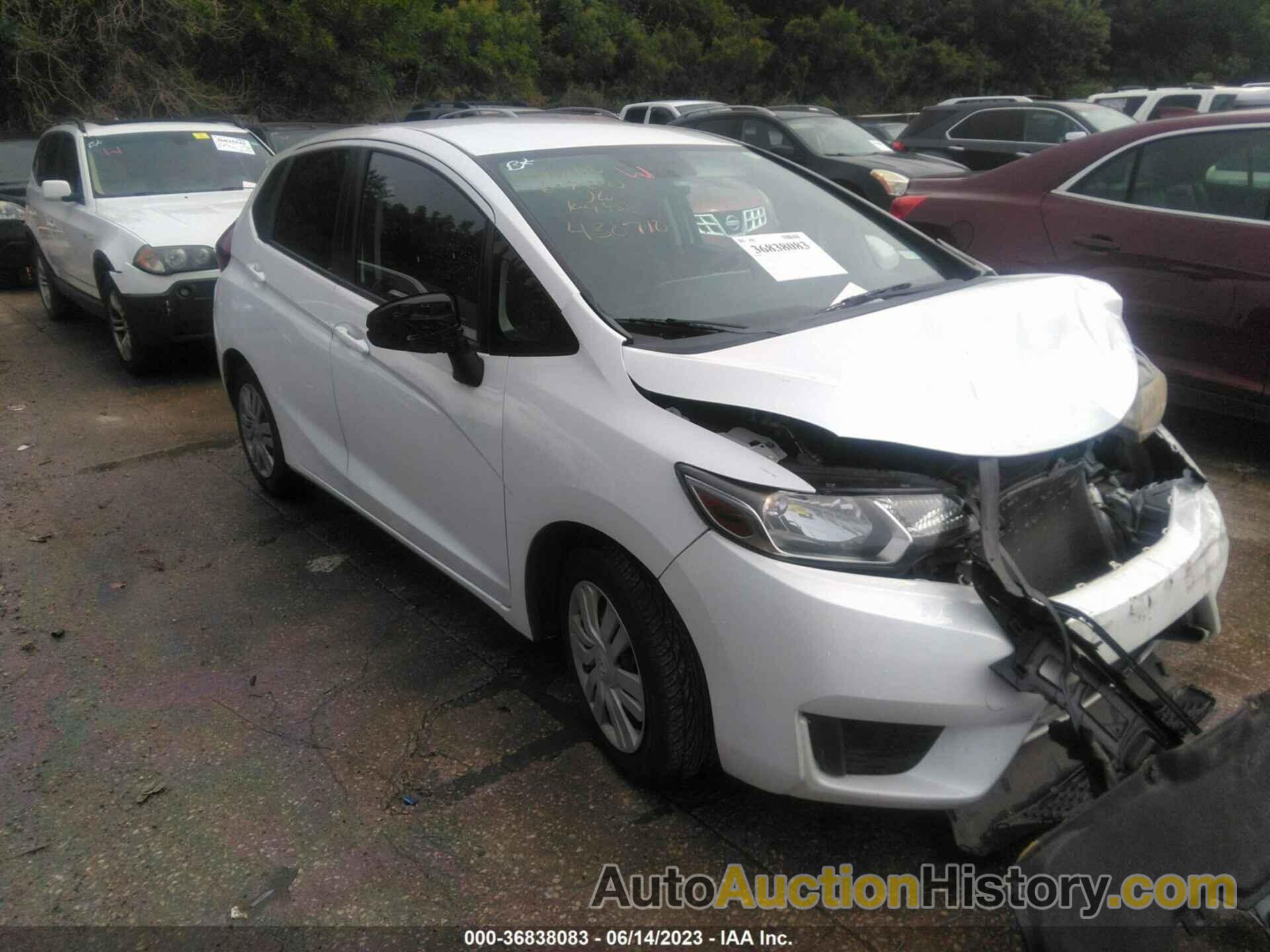 HONDA FIT LX, JHMGK5H51GS002648