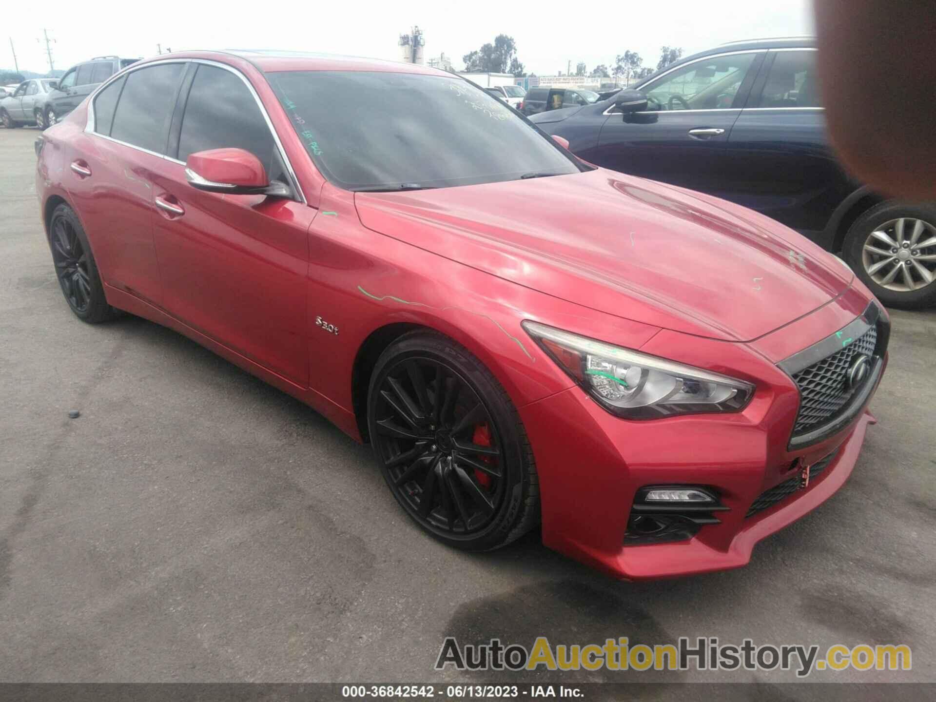 INFINITI Q50 RED SPORT 400, JN1FV7AP9HM851155