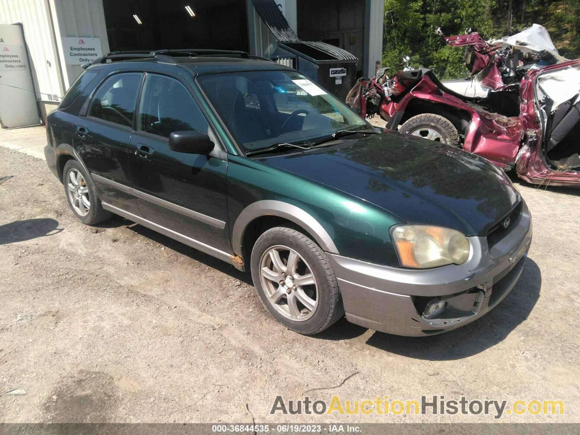 SUBARU IMPREZA WAGON (NATL) OUTBACK, JF1GG68505G804476