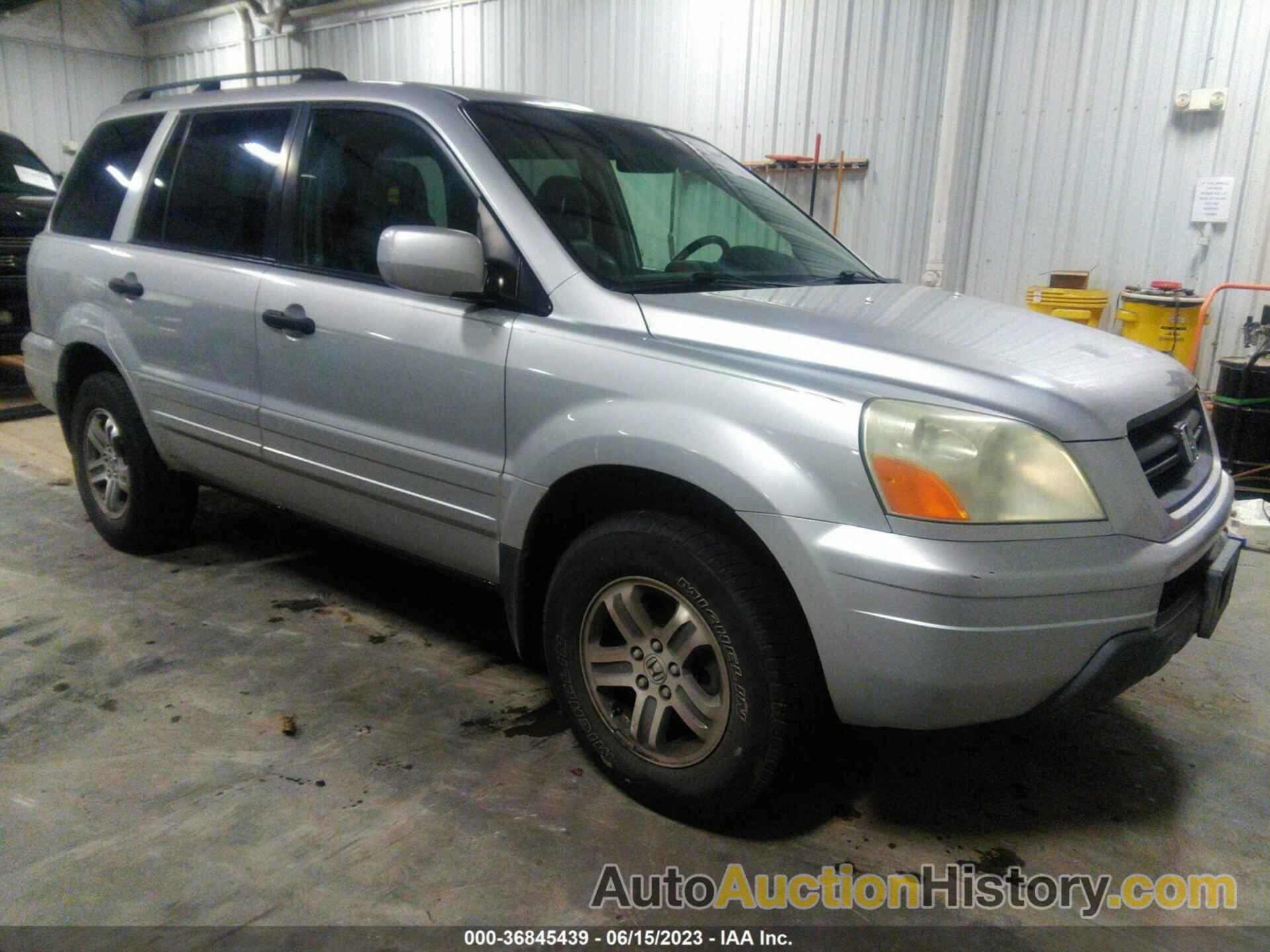 HONDA PILOT EX-L, 2HKYF18755H504773