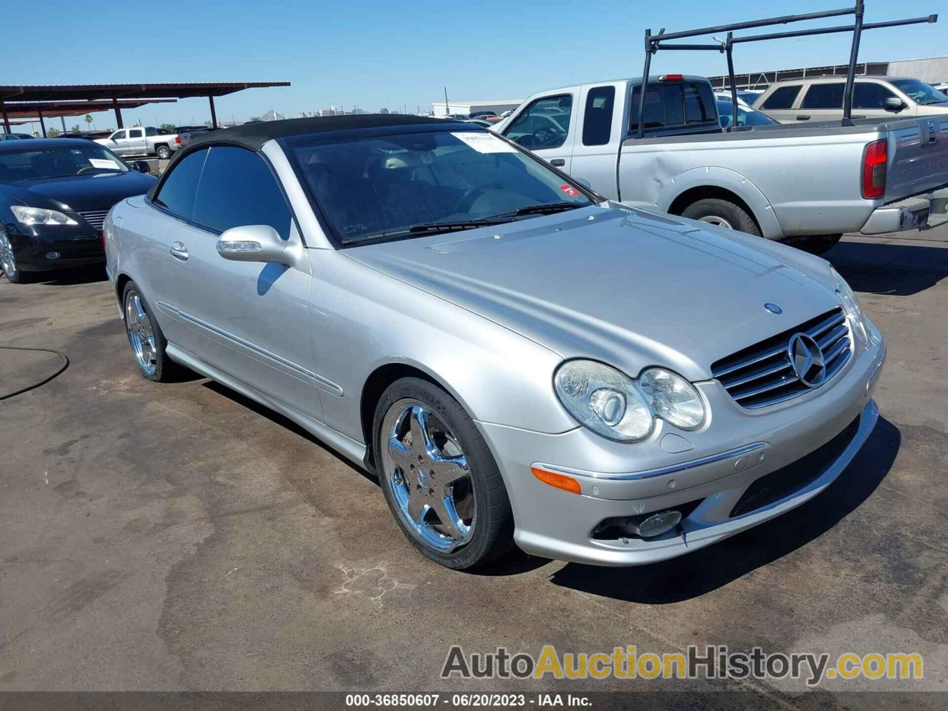 MERCEDES-BENZ CLK 500, WDBTK75G65T054008