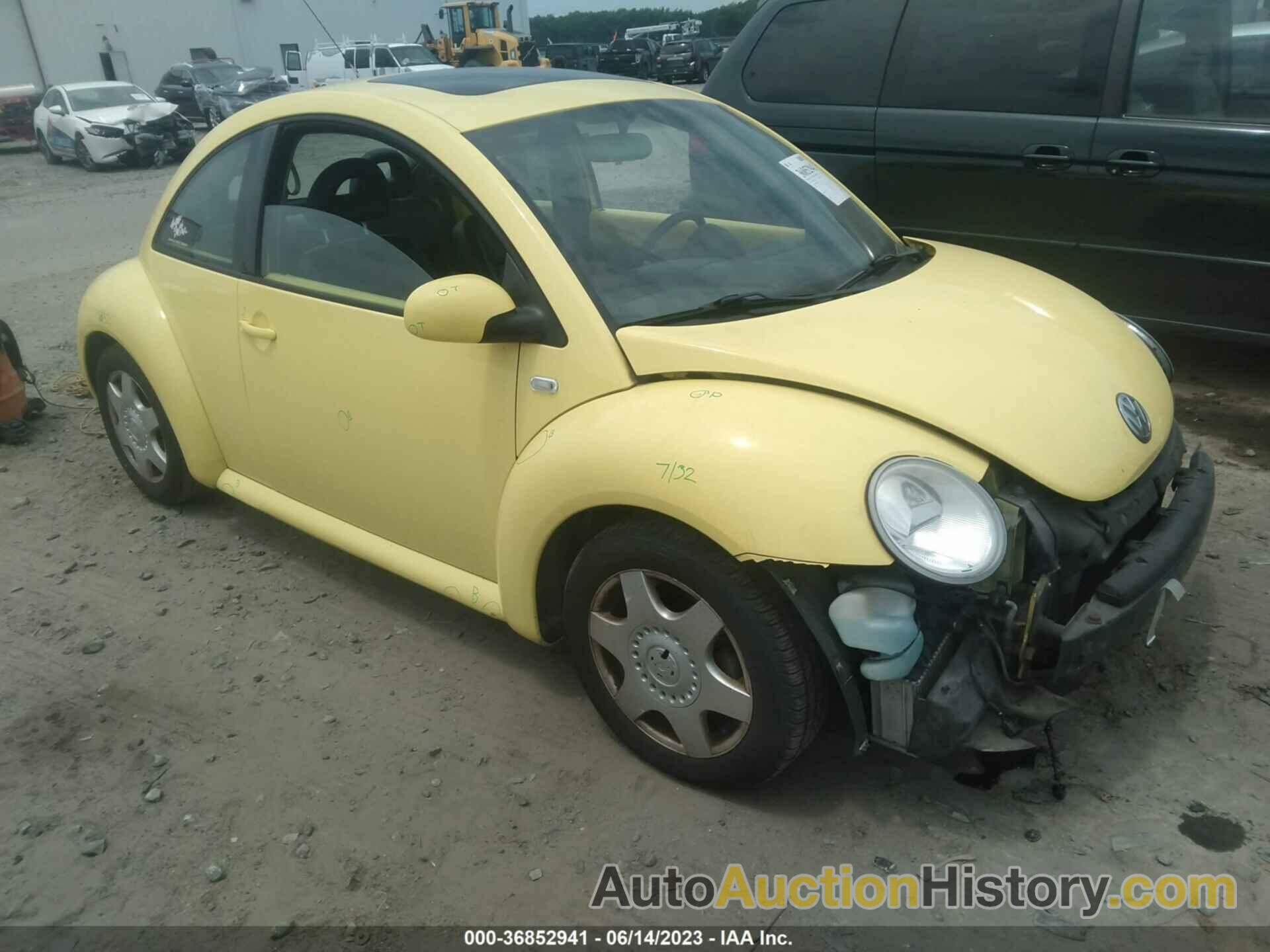 VOLKSWAGEN NEW BEETLE GLX, 3VWDD21C71M440996