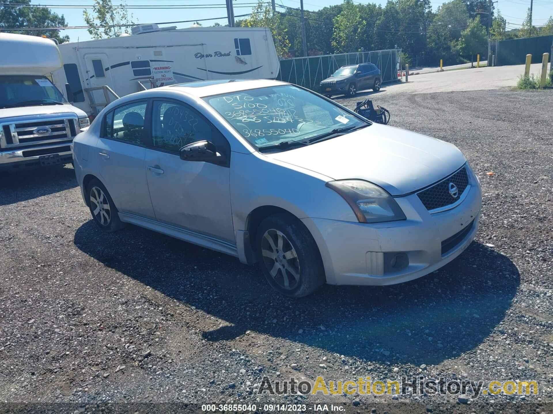 NISSAN SENTRA 2.0 SR, 3N1AB6AP3CL702756