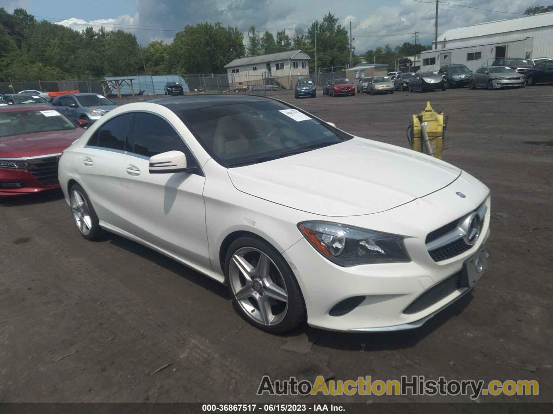 MERCEDES-BENZ CLA CLA 250, WDDSJ4GB8HN484508