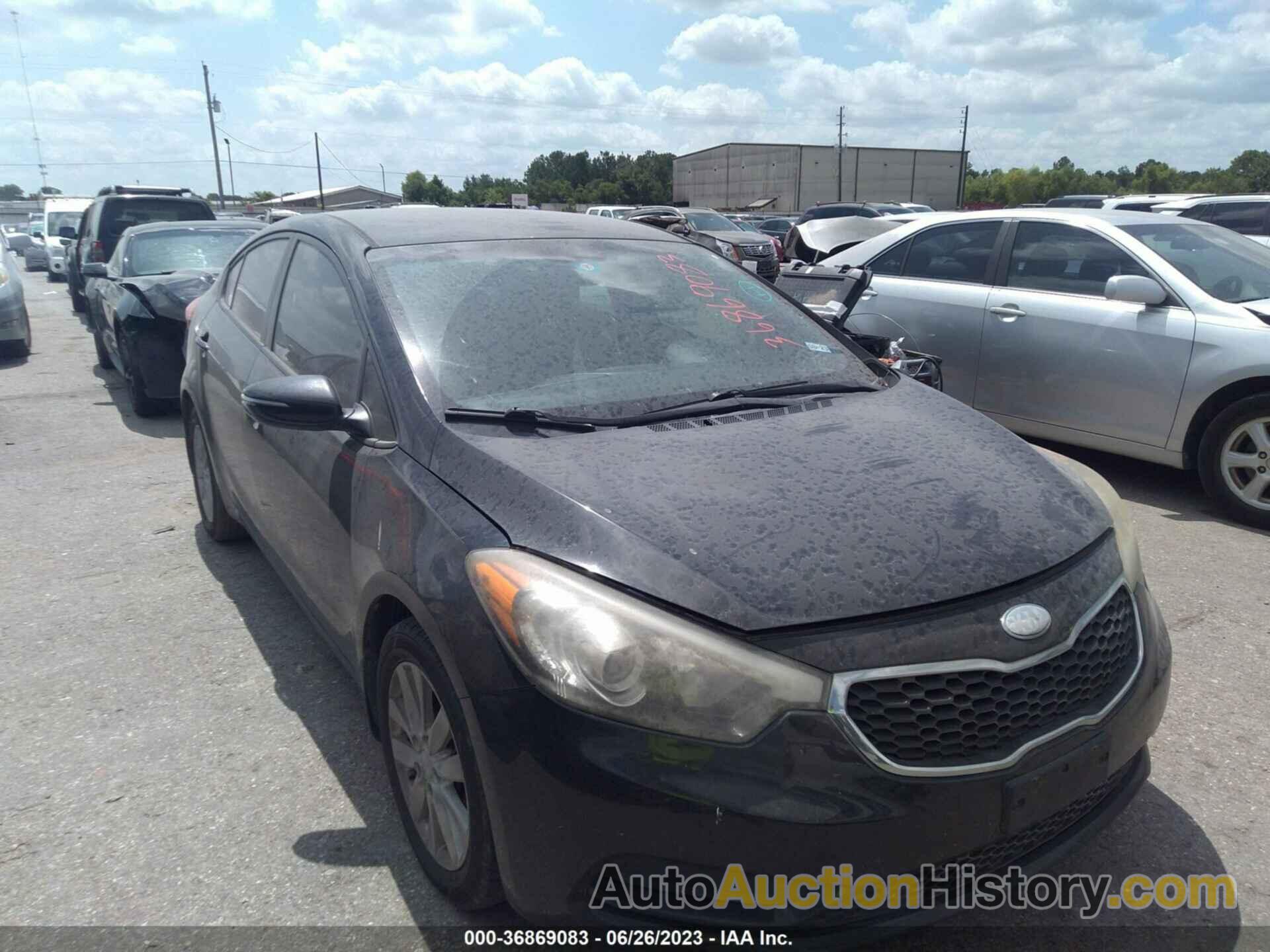 KIA FORTE LX, KNAFX4A65E5060881