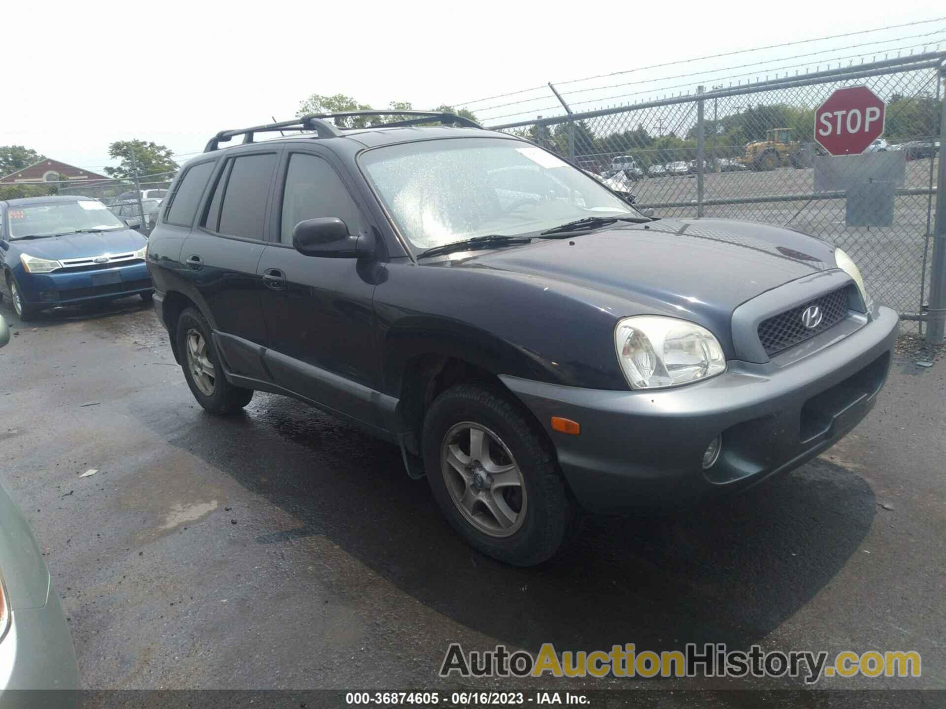 HYUNDAI SANTA FE GLS/LX, KM8SC73E44U752956