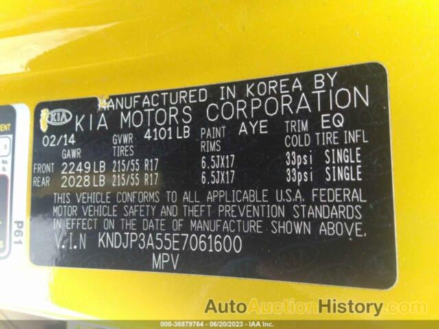 KIA SOUL +, KNDJP3A55E7061600