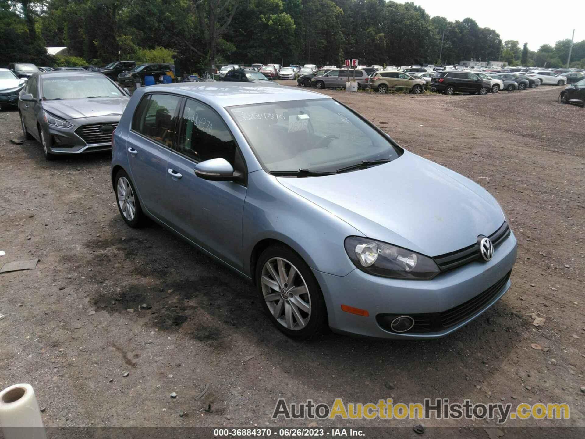 VOLKSWAGEN GOLF TDI 4-DOOR, WVWNM7AJ6BW049147