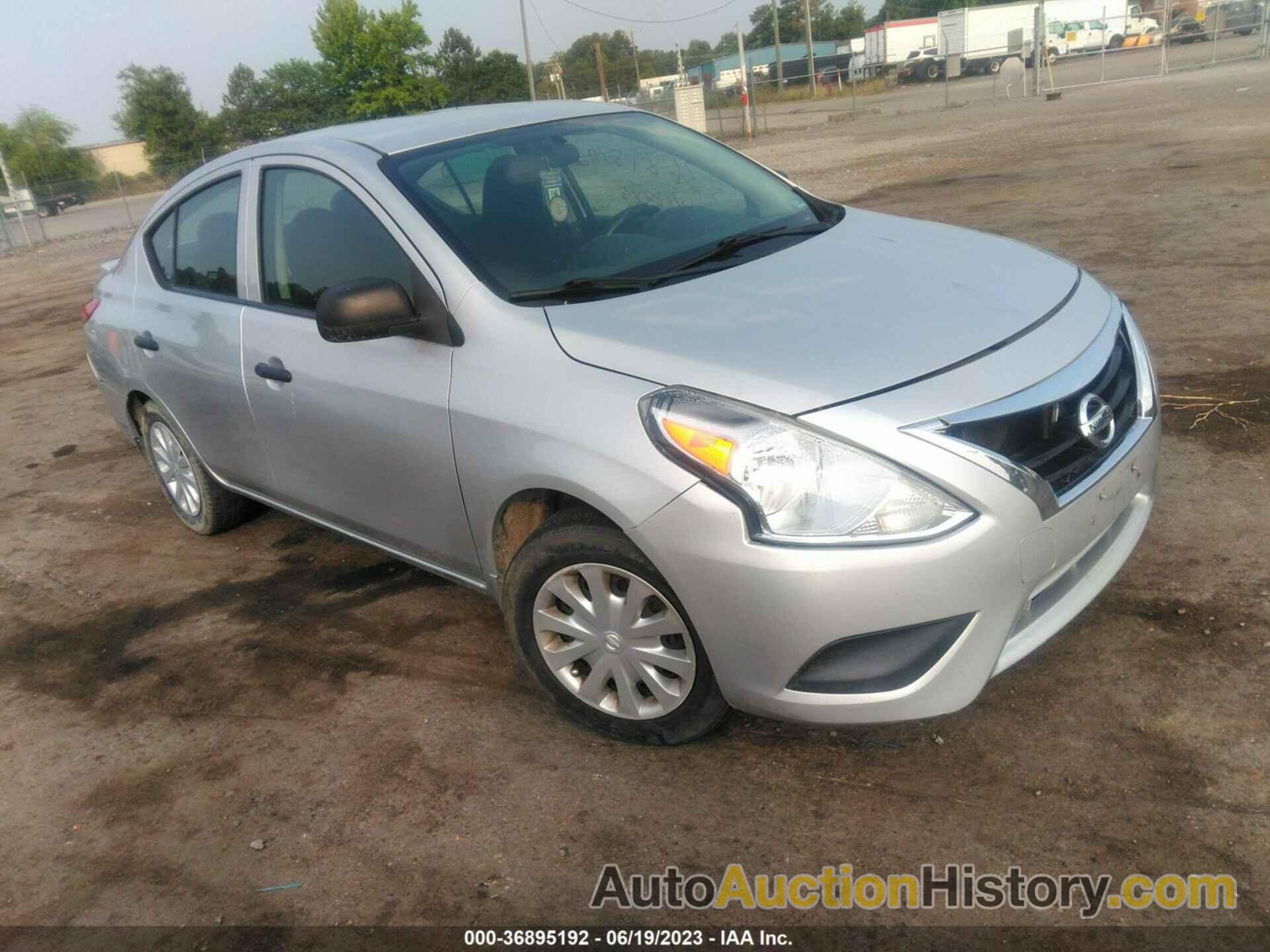 NISSAN VERSA S PLUS, 3N1CN7APXFL954501