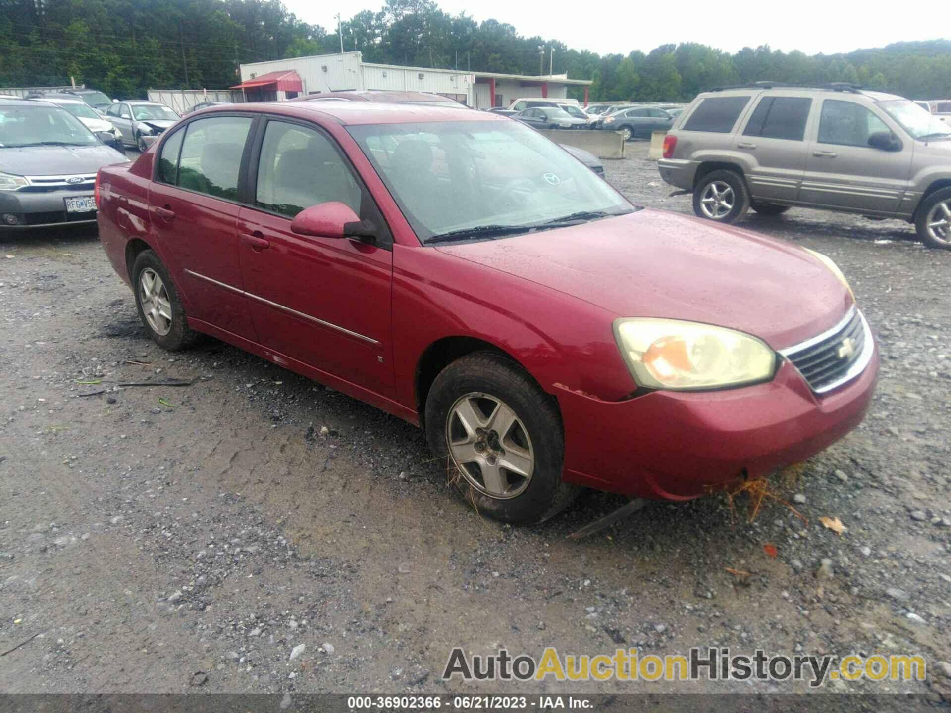 CHEVROLET MALIBU LT W/0LT, 1G1ZT51F56F246393