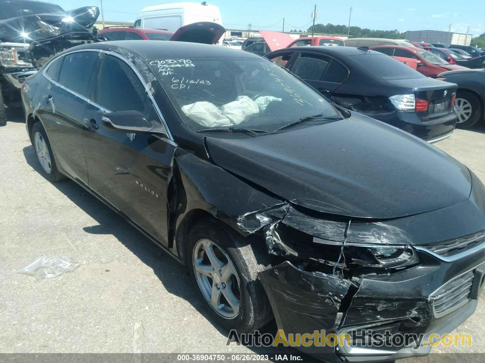 CHEVROLET MALIBU LS, 1G1ZC5ST1JF102496