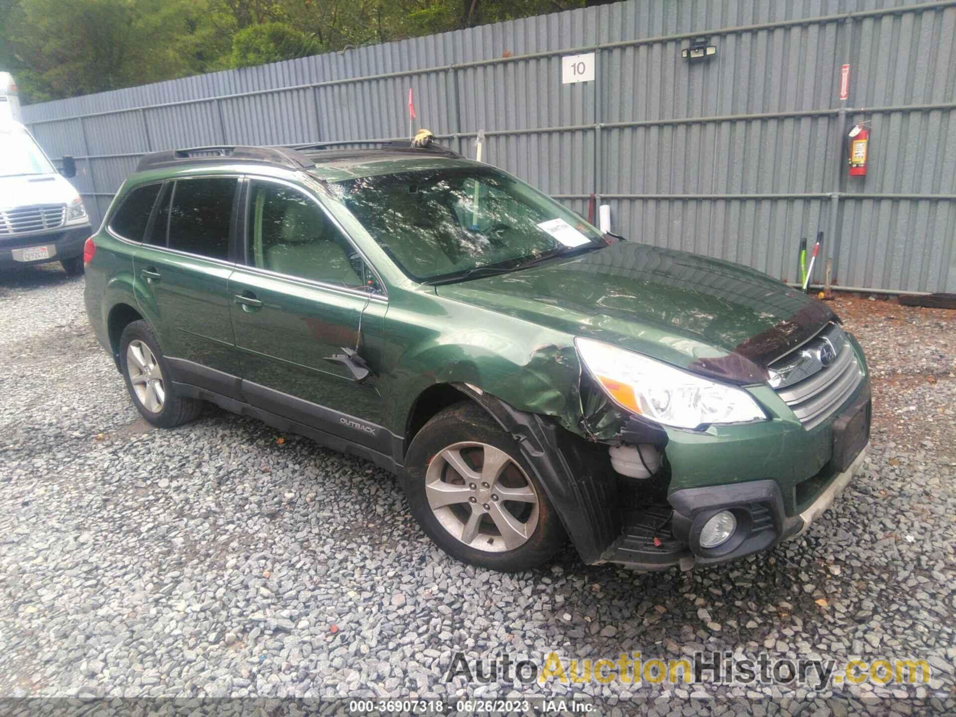 SUBARU OUTBACK 3.6R LIMITED, 4S4BRDNCXE2209147