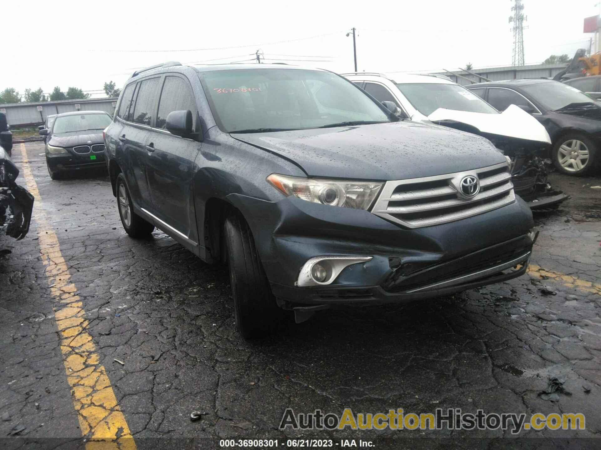 TOYOTA HIGHLANDER, 5TDZA3EH2CS018697