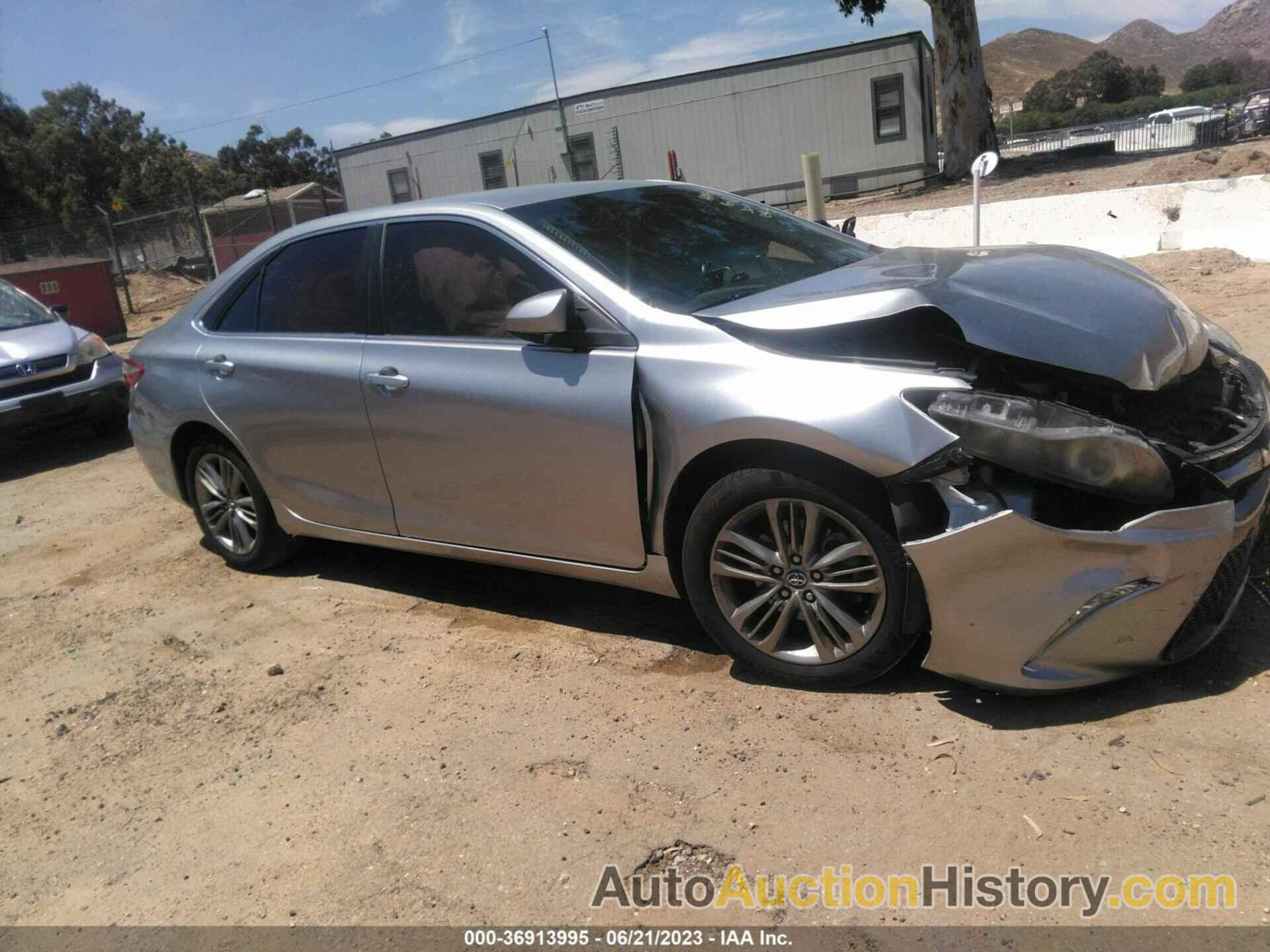 TOYOTA CAMRY XLE/SE/LE/XSE, 4T1BF1FK9GU596360