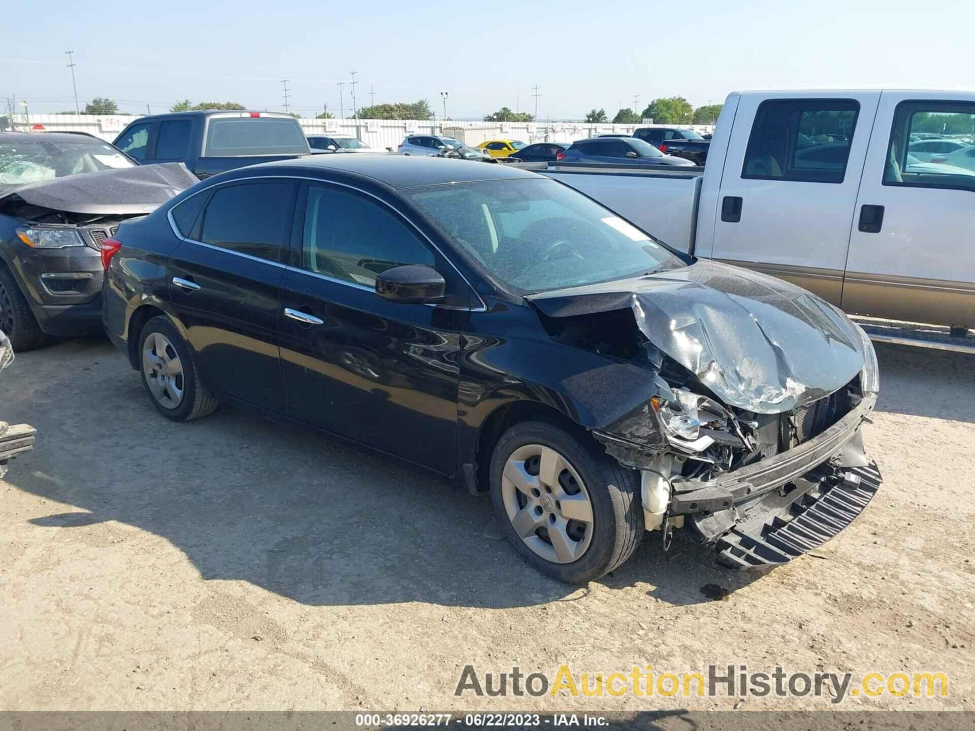 NISSAN SENTRA SV, 3N1AB7APXJY222204