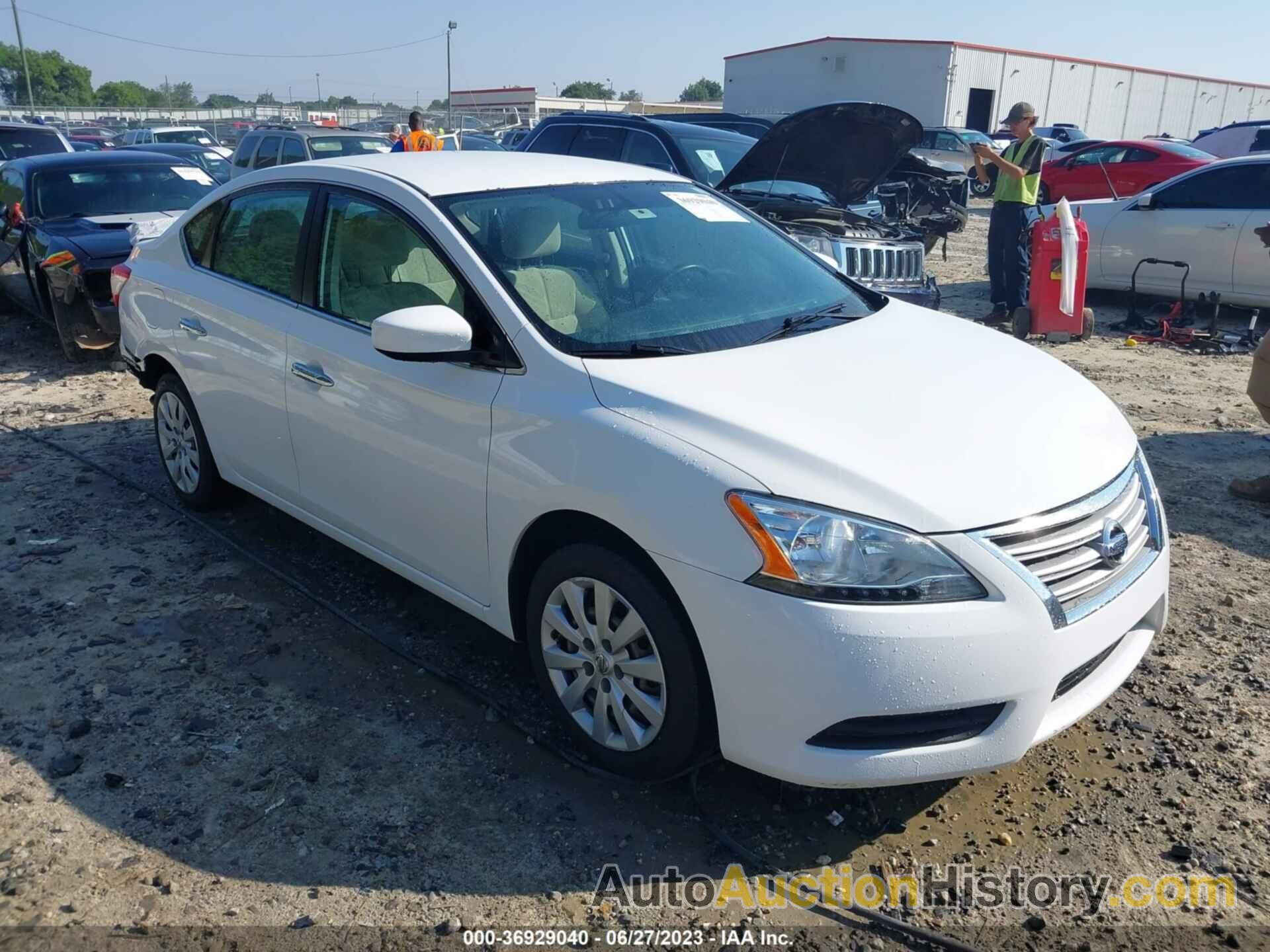 NISSAN SENTRA SV, 3N1AB7AP7FY342498