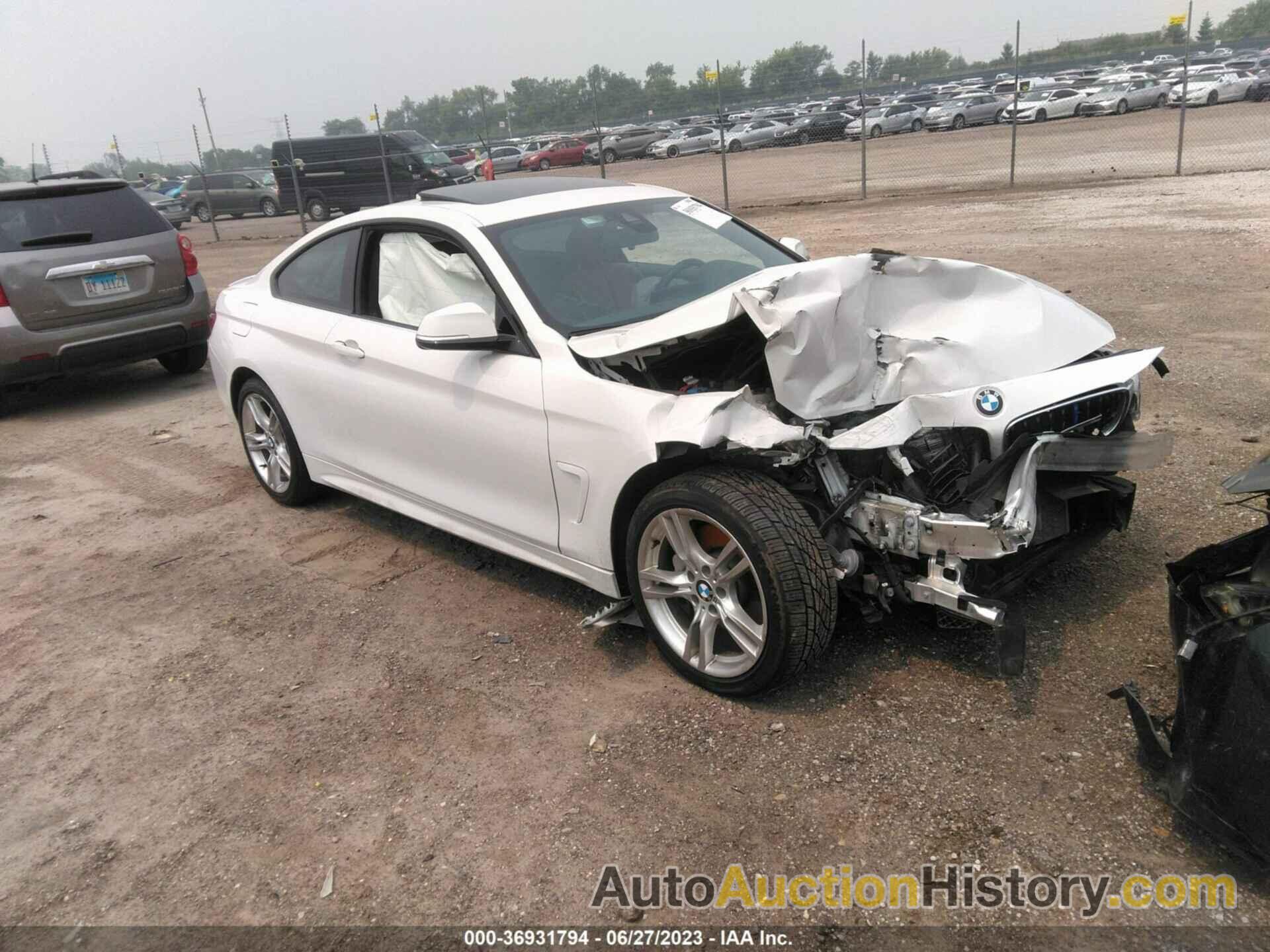 BMW 4 SERIES 430I XDRIVE, WBA4W5C59KAE49761