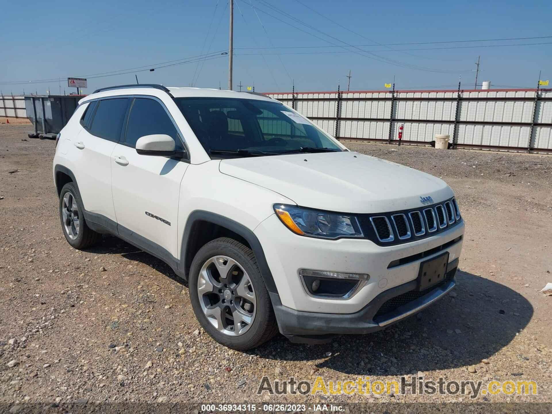 JEEP COMPASS LIMITED, 3C4NJDCB9KT627311