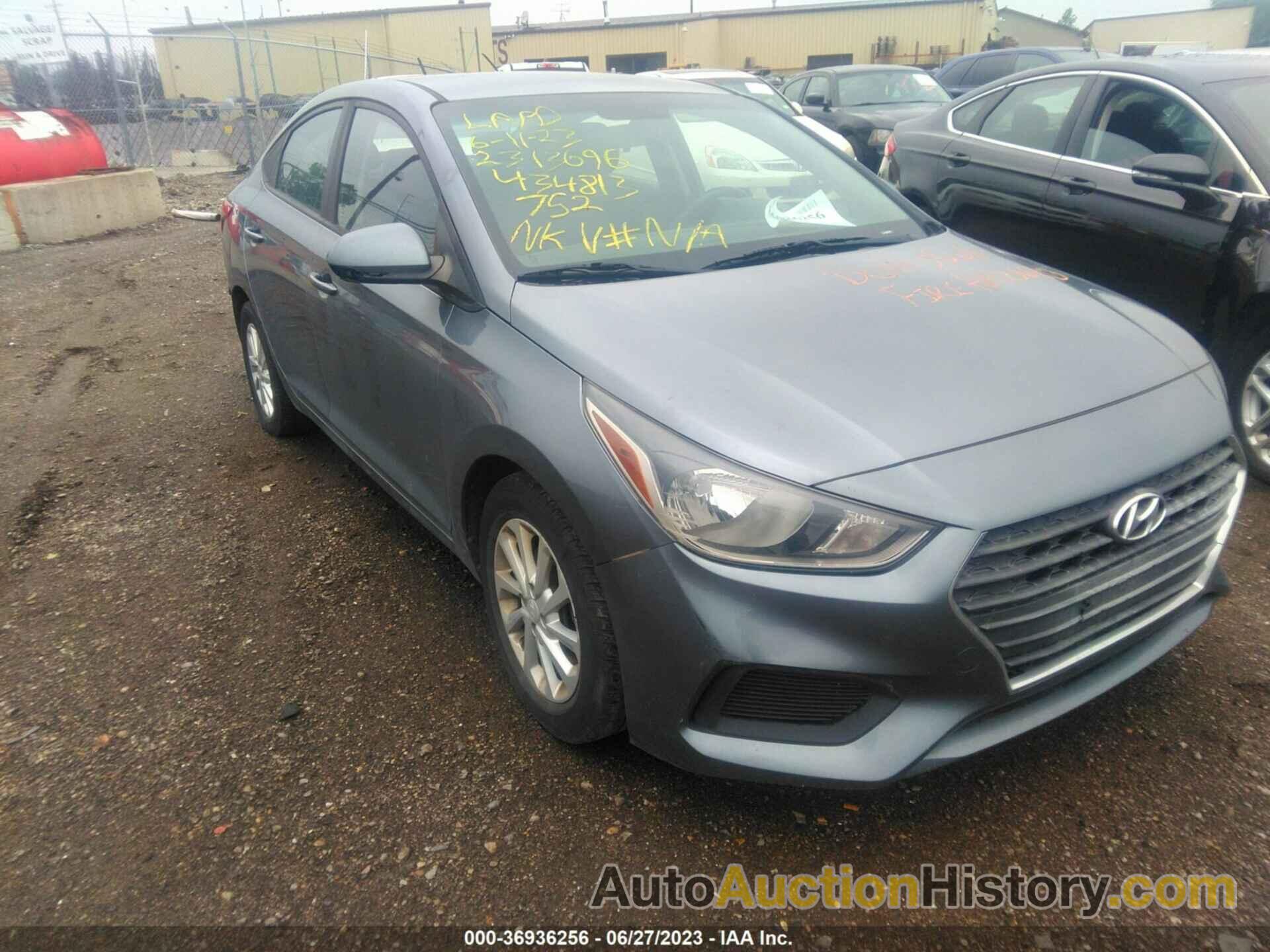 HYUNDAI ACCENT SEL, 3KPC24A32JE004812