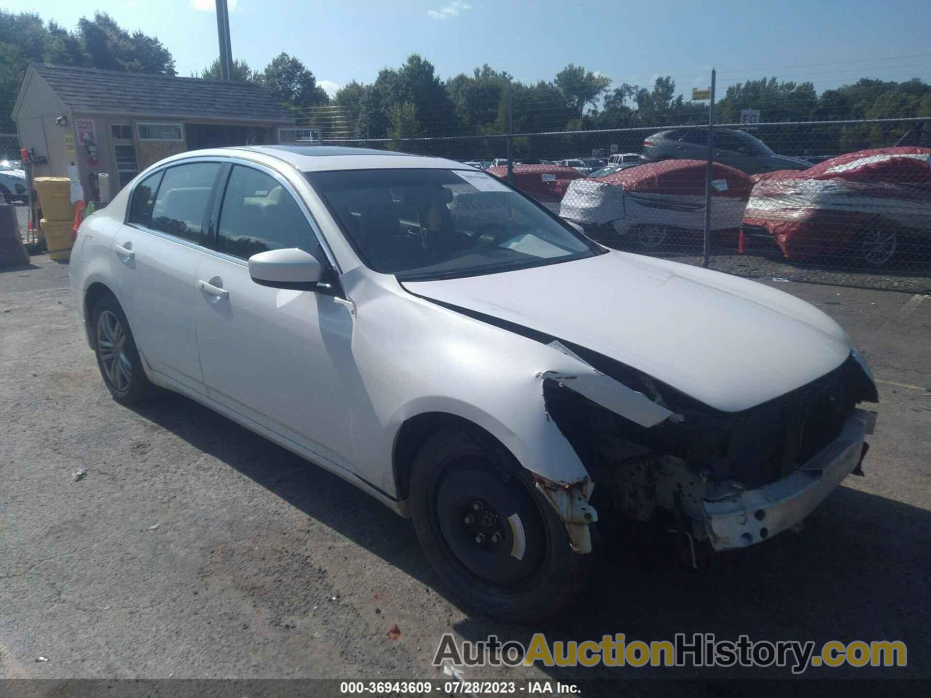 INFINITI G37 SEDAN X, JN1CV6AR4CM972120