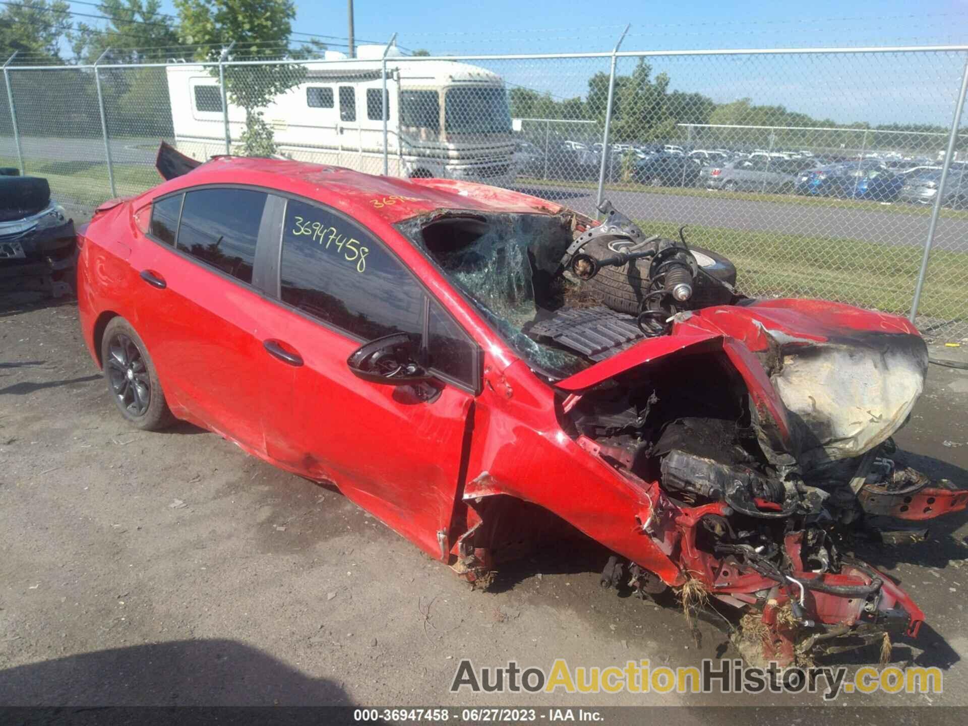 CHEVROLET CRUZE LS, 1G1BC5SM3K7128085