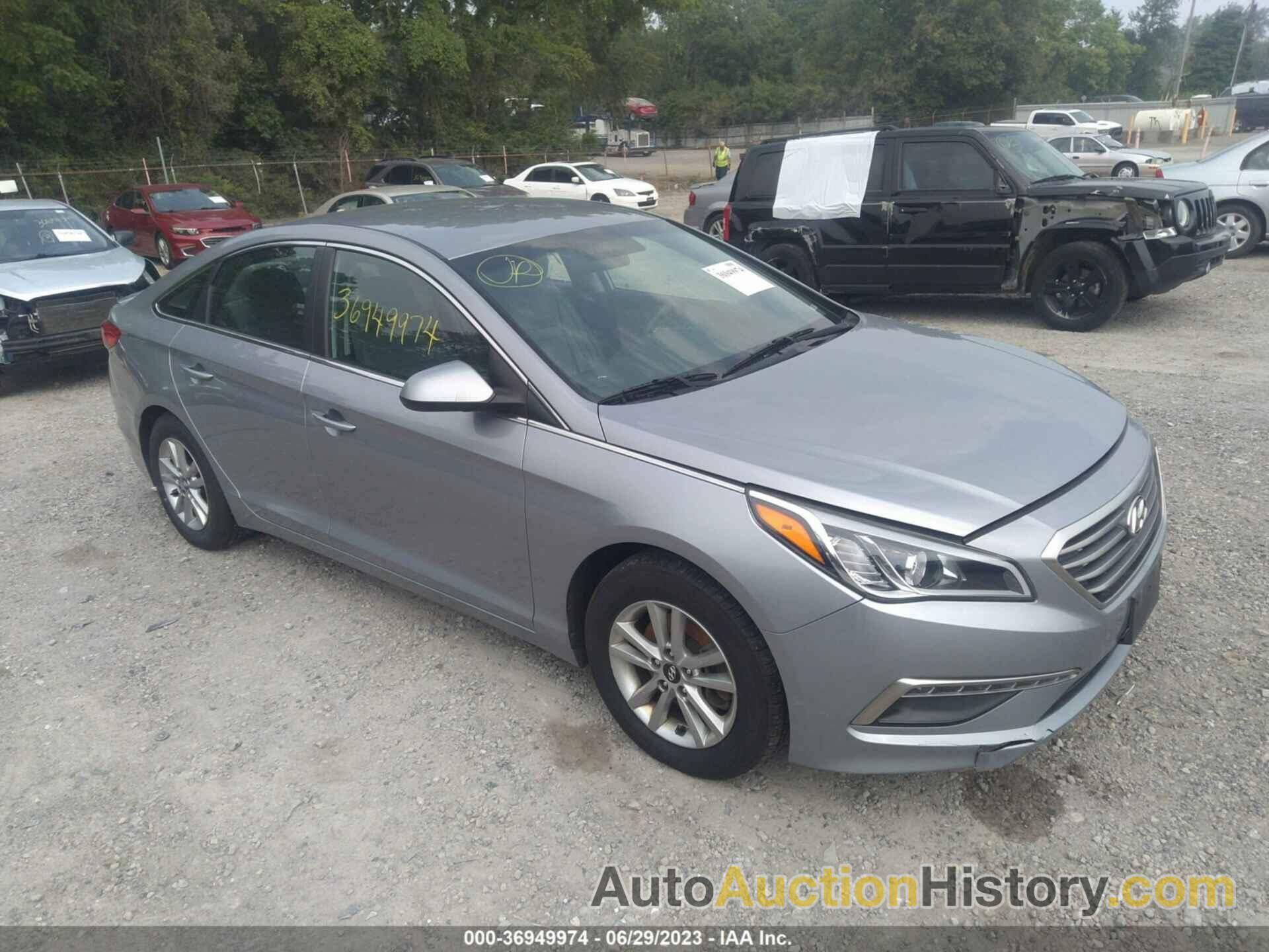 HYUNDAI SONATA 2.4L SE, 5NPE24AFXFH152860